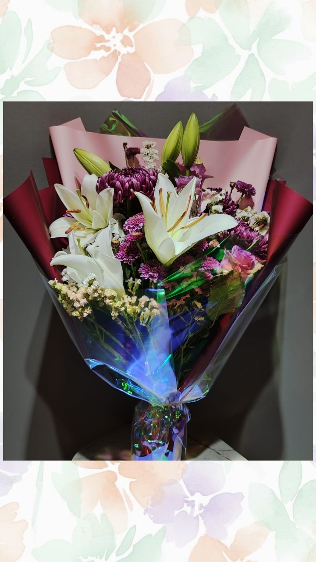 KASIMPATI LİLYUM BUKETİ