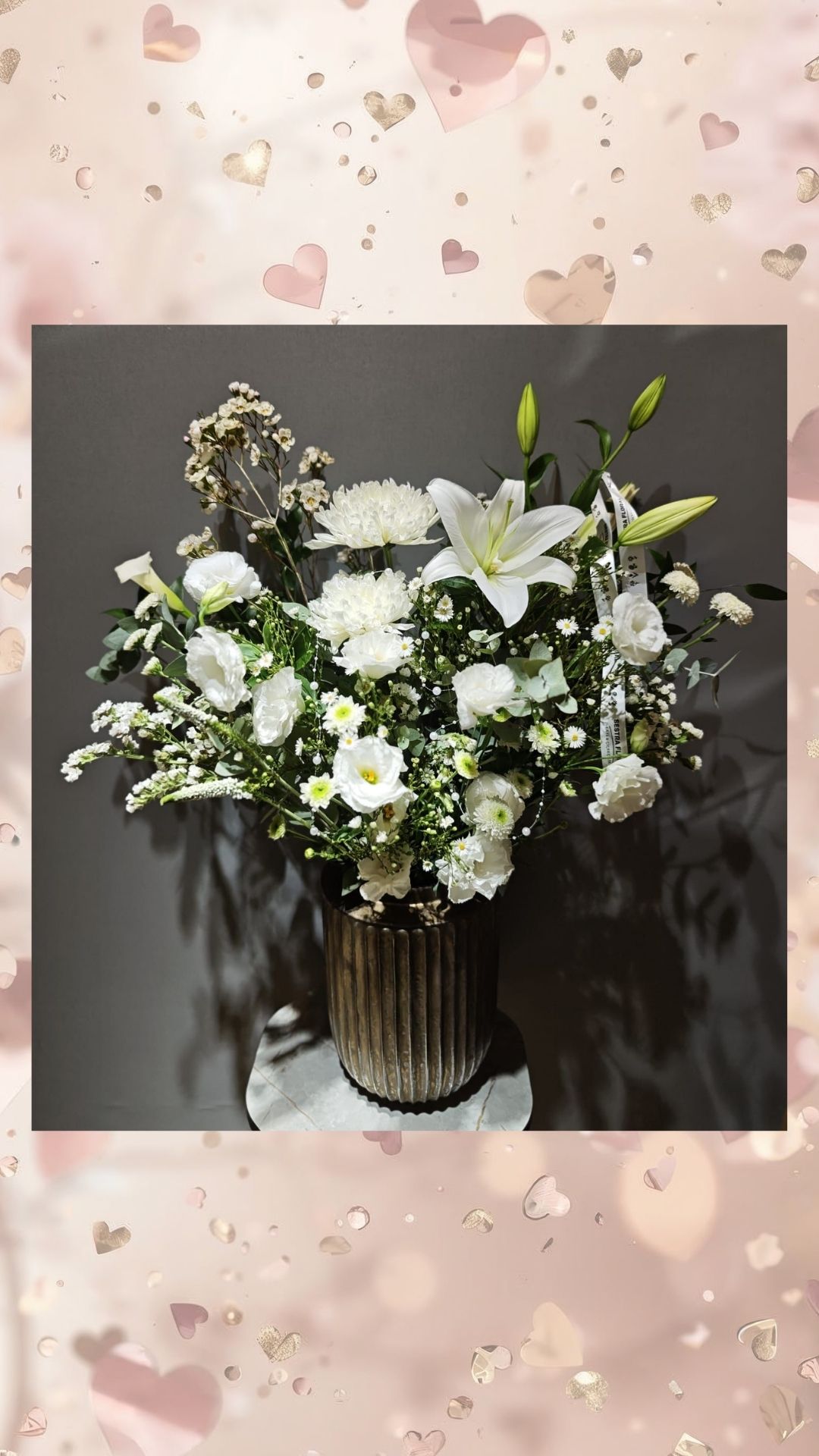 PREMİUM beyaz vazo tasarım