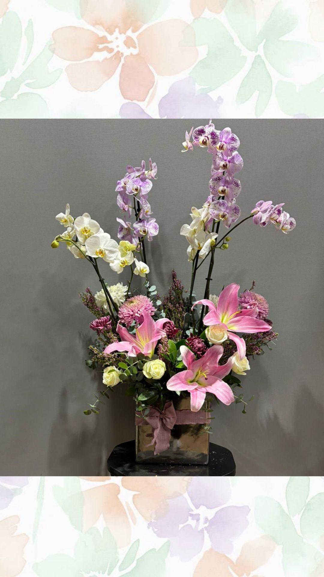 premium orkide arajmanı